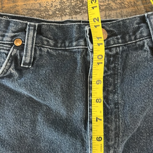 Wrangler Shorts Upcycled Wranglers Vintage Wranglers Black Shorts EUC - Picture 4 of 6